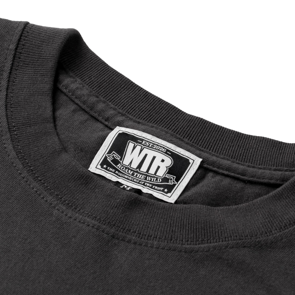 WTR CORE LOGO TEE-BLACK