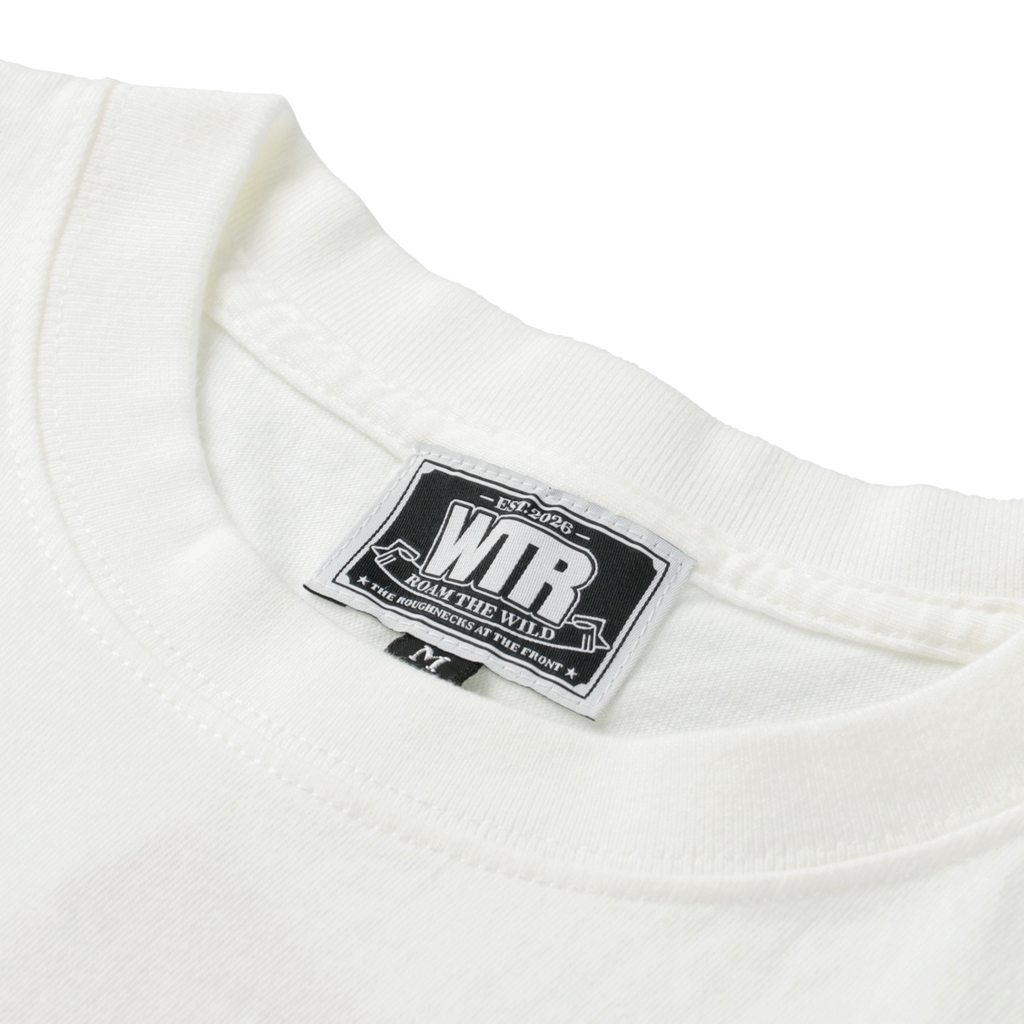 WTR CORE LOGO TEE-WHITE