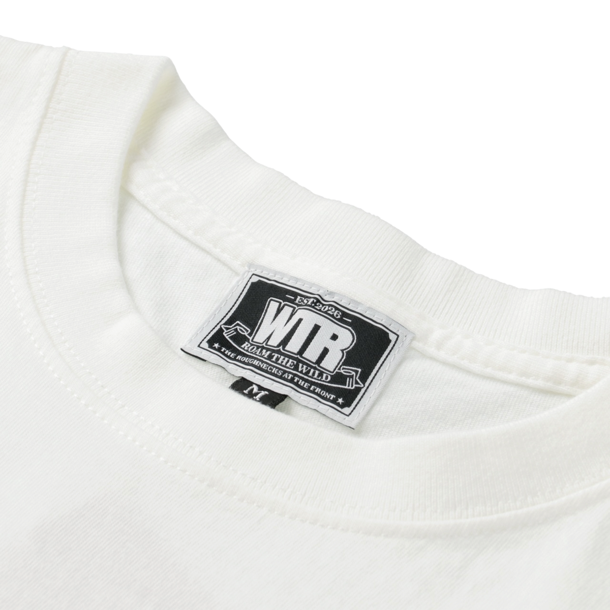 WTR CORE LOGO TEE-WHITE